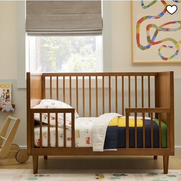 West Elm Kids Organic Carpool Critters Crib Fitted Sheet, Retail Price $45.00US - Picture 4 of 13